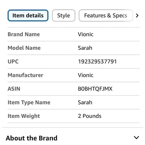 Vionic”Sarah” slide sandals - Picture 8 of 8